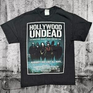 Hollywood Undead 2009 Humanity Has Lost All Hope Tee (Hanes Heavyweight) - Large